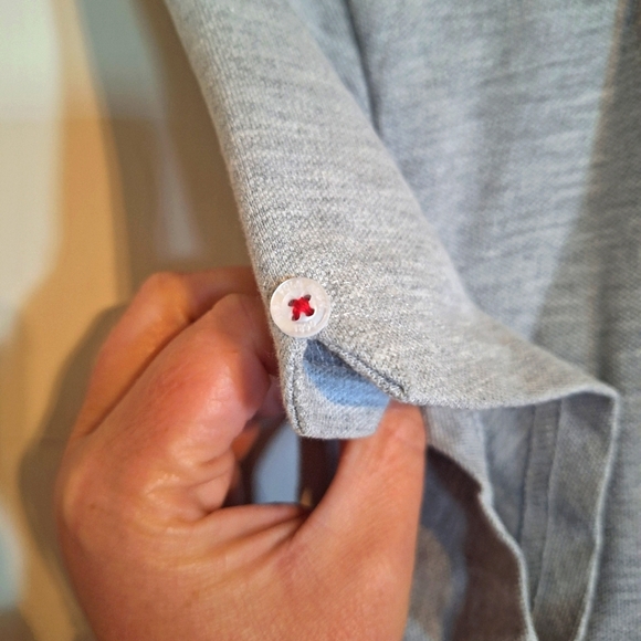 US Polo Association Womens Sport Golf Dress Gray With Logo Size Large EUC - Picture 6 of 14